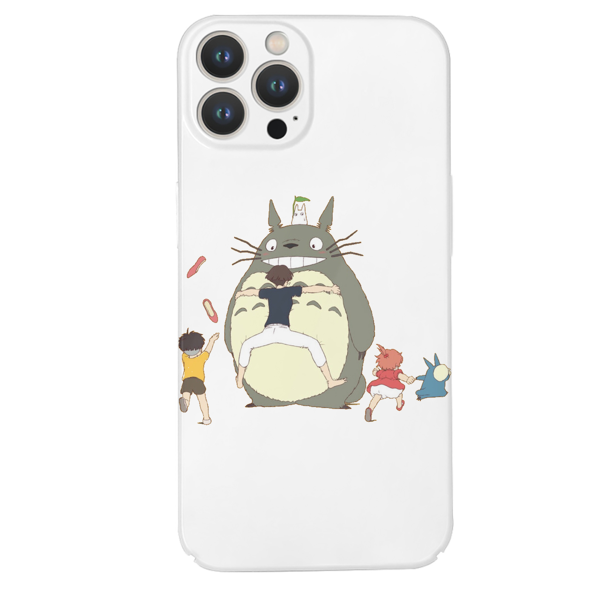 （画像用） となりのトトロ 草壁メイ 草壁サツキ My Neighbor Totoro Satsuki Kusakabe Mei Kusakabe 【iPhone 14シリーズ対応】ハードケース